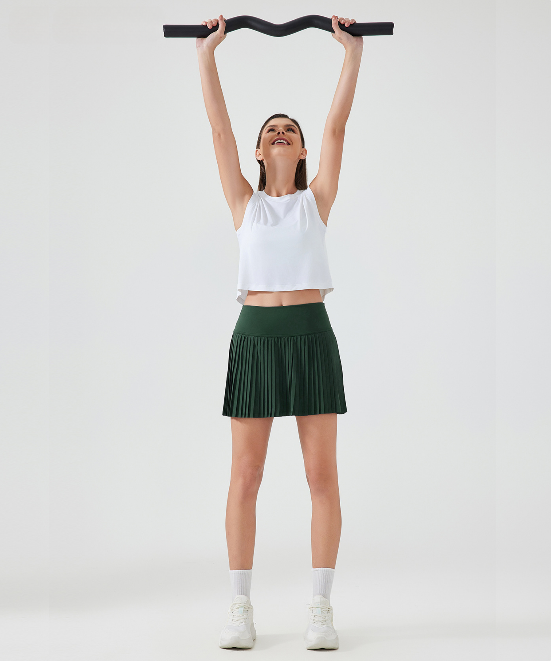 Asa Agile™ Ace High-Rise Pleated Pickleball Skirt