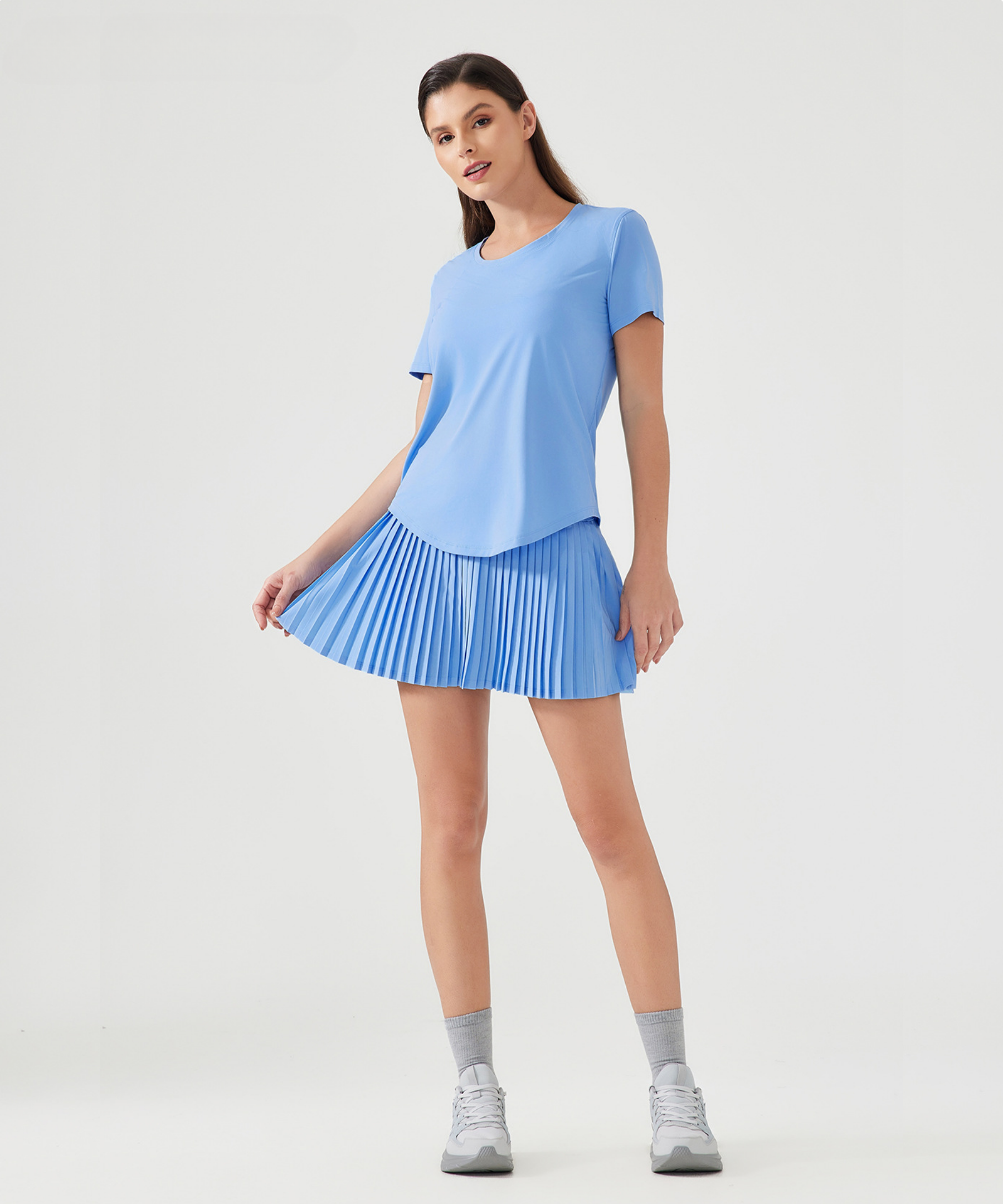 Asa Agile™ Ace High-Rise Pleated Pickleball Skirt